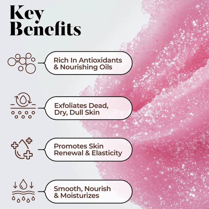 SlimSpa The Body Care Specialists - Wholesale Body Scrub/Exfoliant - Body Sugar Scrub 1 Gallon - Professional Exfoliating Spa Treatment (Bulk Size)4