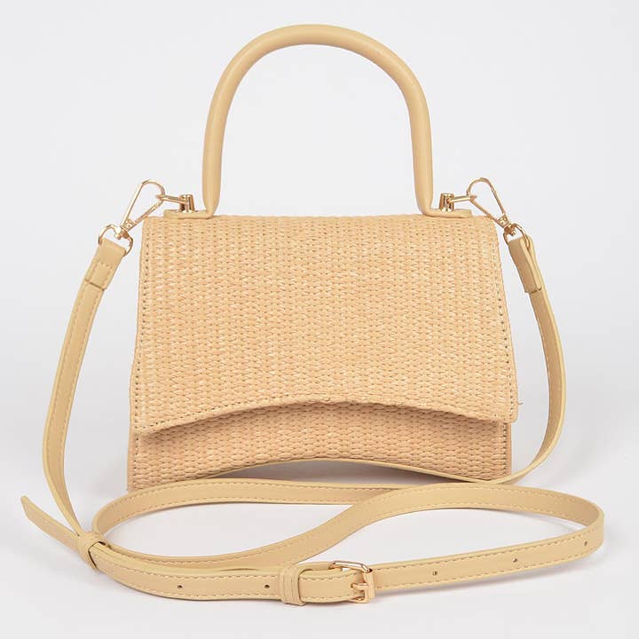 HPC5947 KLAFFPOSE MED FAUX HALM MED TOPHÅNDTAG for engroshandel hos 3AM BY H&D ACCESSORIES