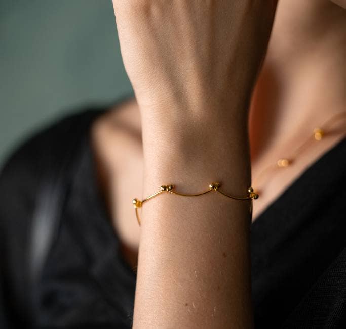 DEMARCA - Wholesale Charm/Dangle Bracelet - Eternal Charm Bracelet | Silver 9251