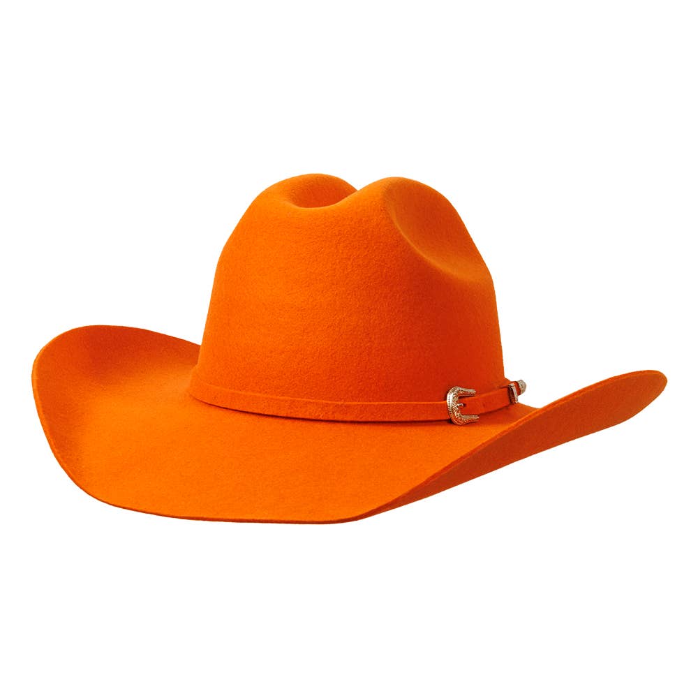 American Hat Makers - Wholesale Cowboyhoed - Uniseks - 100% wollen vilten western cowboyhoed - Style Cattleman52