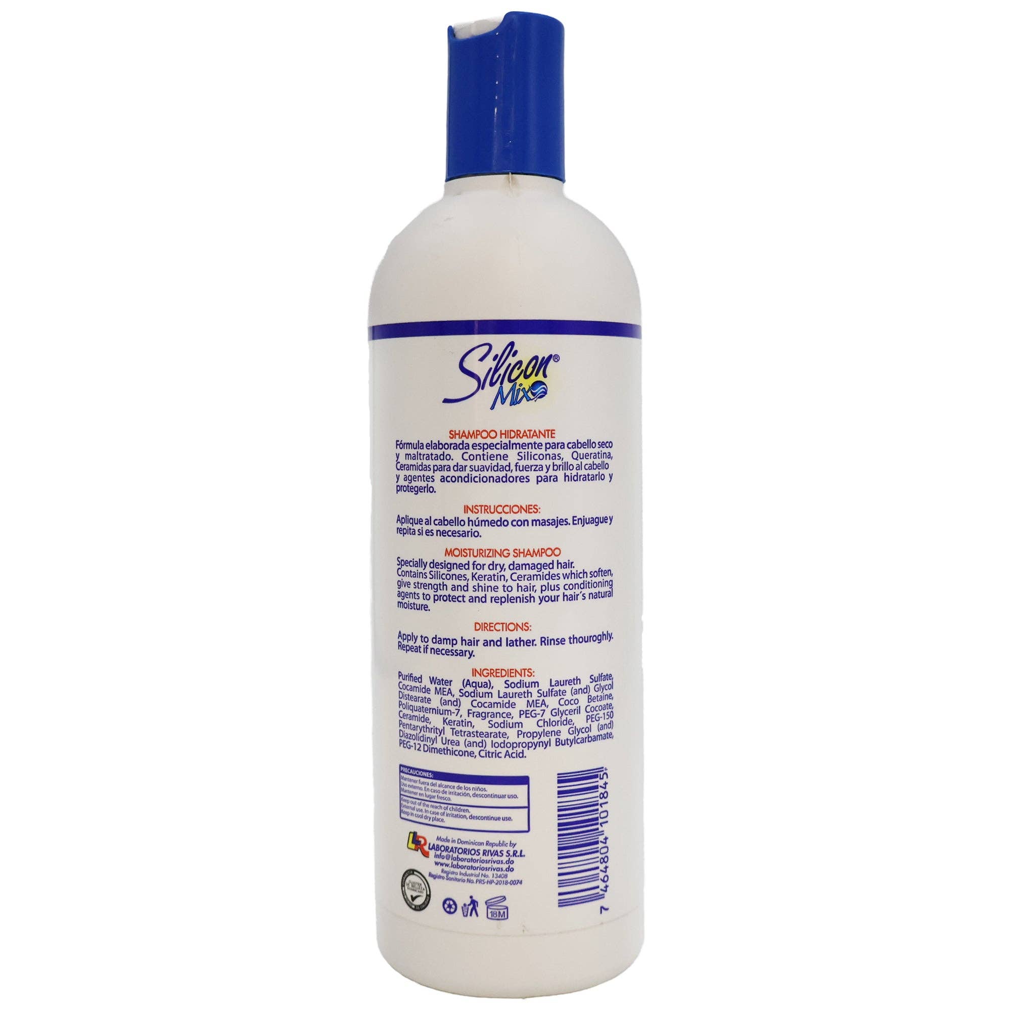 KT Supply - Wholesale Hair Shampoo - Silicon Mix Shampoo Hidratante, 16 Oz1