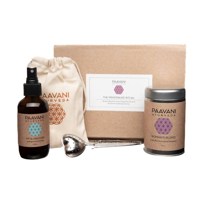PAAVANI Ayurveda – Großhandel Gesundheits-/Entgiftungstee – Das Menopause-Ritual Ayurvedische Unterstützung für hormonelles Gleichgewicht1