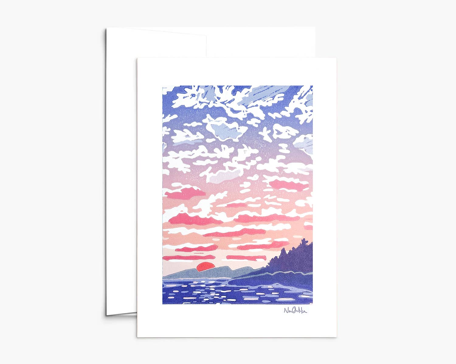 Nan Onkka Prints – Großhandel Grußkarten für den Alltag – Grußkarten-Set mit North Shore-Thema in einer Box5