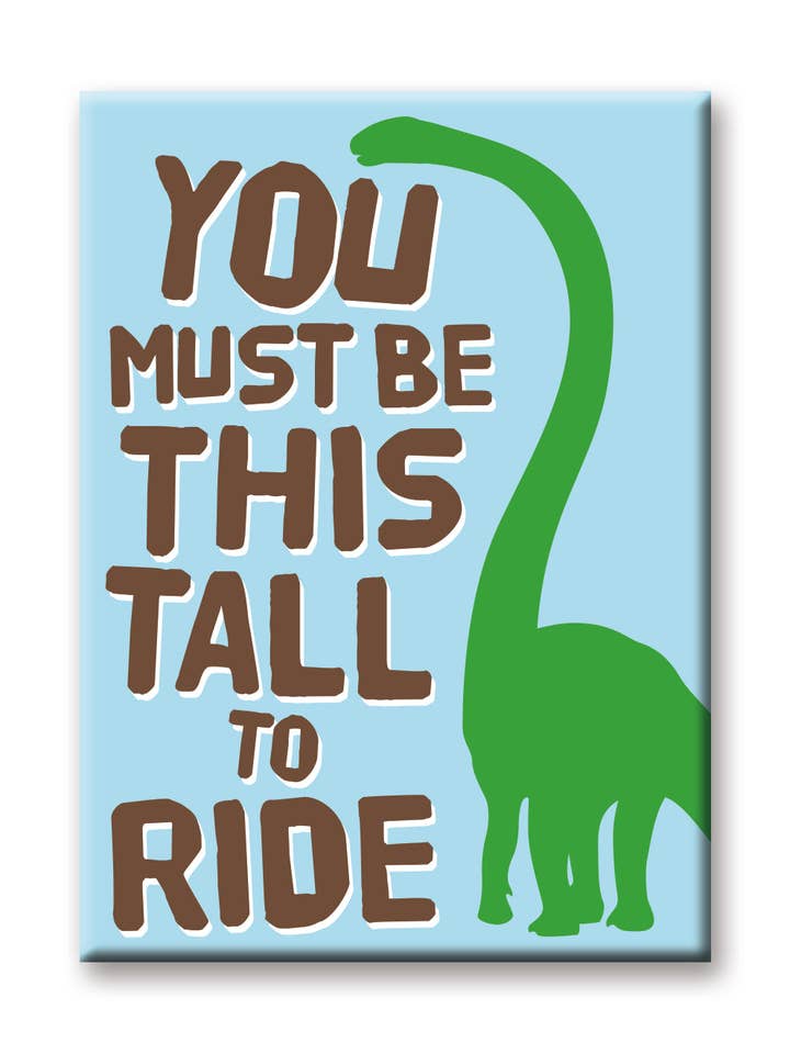 Dinosaurs - This Tall Flat Magnet (2.5" x 3.5") for wholesale by Great Stuff Novelties (GSN) by NMR Brands