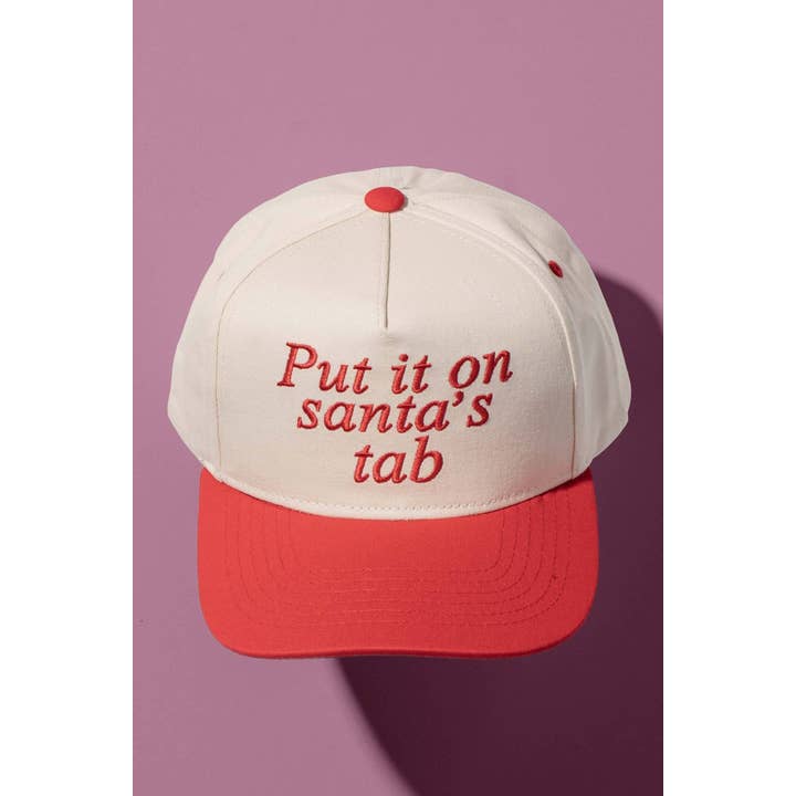 Fashion Week - Wholesale Trucker Hat - Women's - Put It on Santas Tab Trucker Hat8