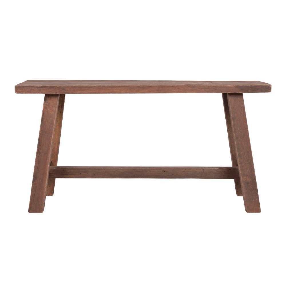 Nature Barcelona Teak Bench - Bench in teak 90x25xh45 cm for wholesale on Faire2