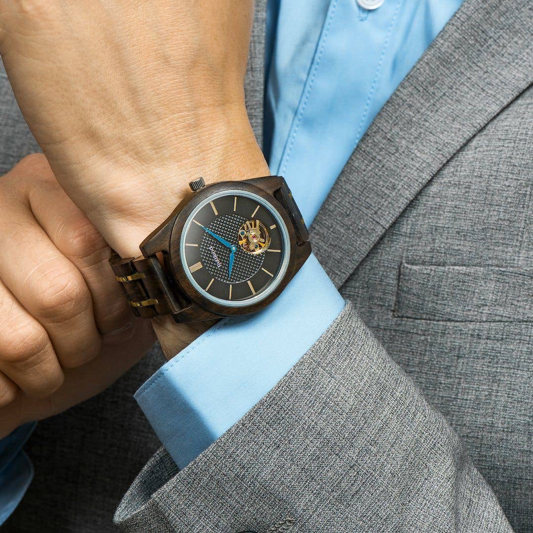 TruWood - Wholesale Wrist Watch - Men's - Zeus  Wooden Watch for Men3