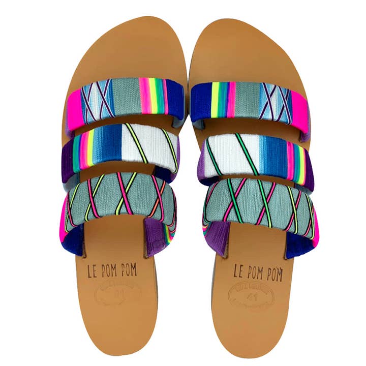 Sandalias Hira de 3 Tiras para venta al por mayor de LE POM POM
