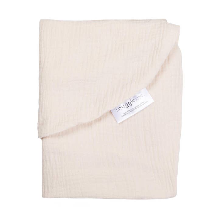 Lounger Curve Muslin Cover | Natural for wholesale by Snuggle Me Organic