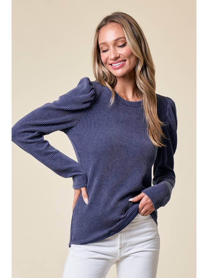 lovely melody - Wholesale Knit Top - Women's - LMT4604-Cece Solid Long Sleeve Top15
