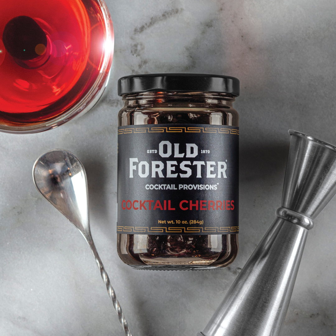 Bourbon Barrel Foods - Wholesale Cocktail Mix/Syrup - Old Forester Cocktail Cherries1