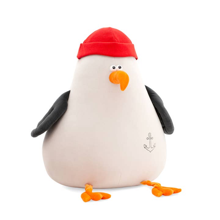 Orange Toys - Wholesale Stuffed/Plush Toy - Kids & Baby - Albatross Plush with Hat -20cm - 0+