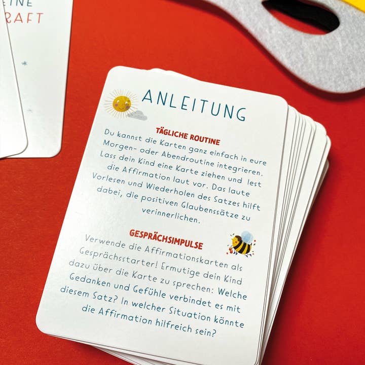 Rüsselfuchs - Wholesale Learning Cards - Kids & Baby - Affirmation Cards for Children "Strong Thoughts"8