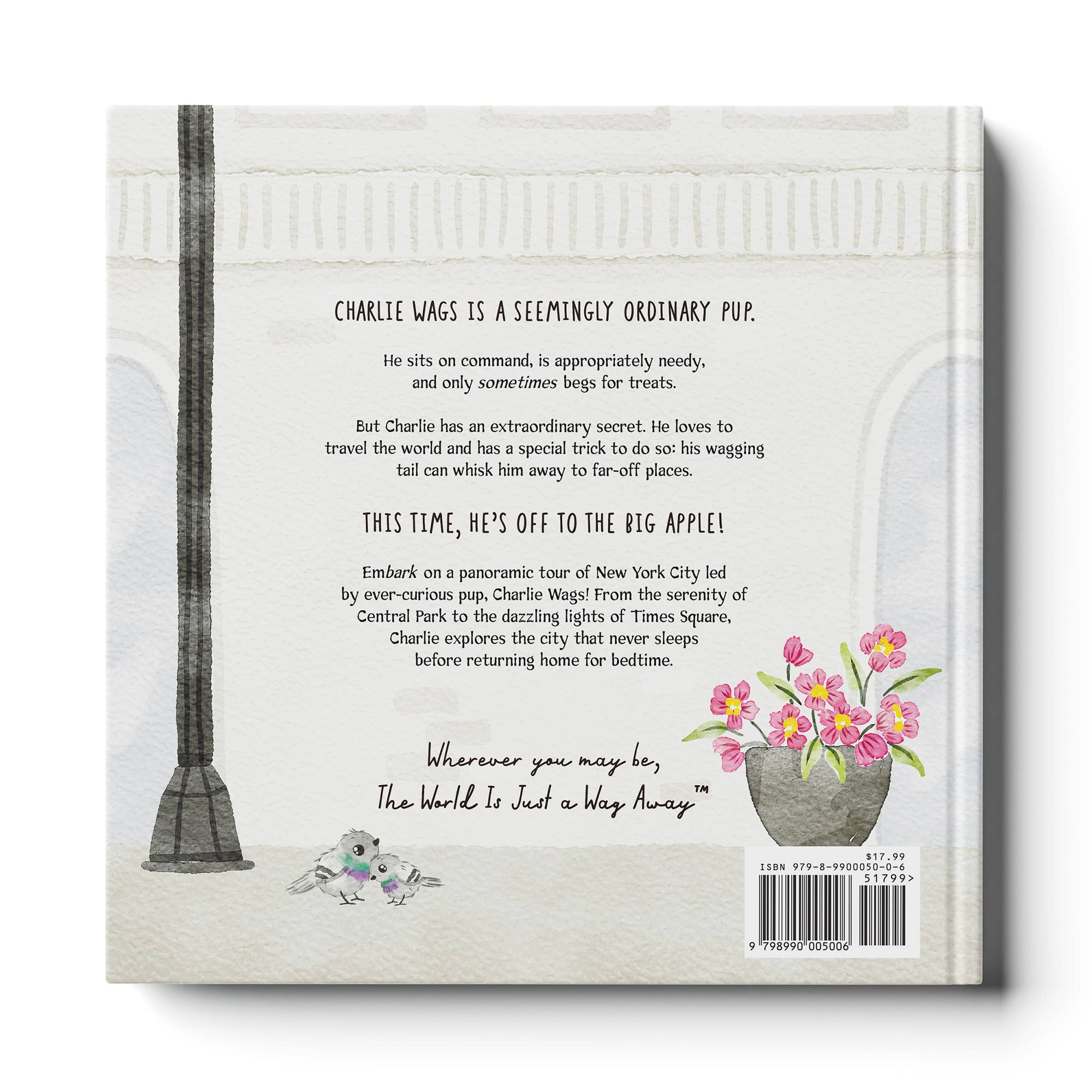 The Tales of Charlie Wags - Wholesale Preschool Book (3-5) - The Tales of Charlie Wags: New York City1