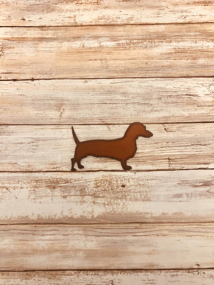 Dachshund Dog Pet Magnet for wholesale by Universal Ironworks USA