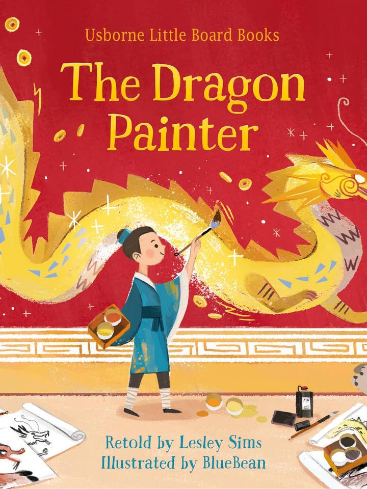 O Pintor de Dragões (Pequenos Livros de Tabuleiro) por Lesley Sims por atacado de Boon Books