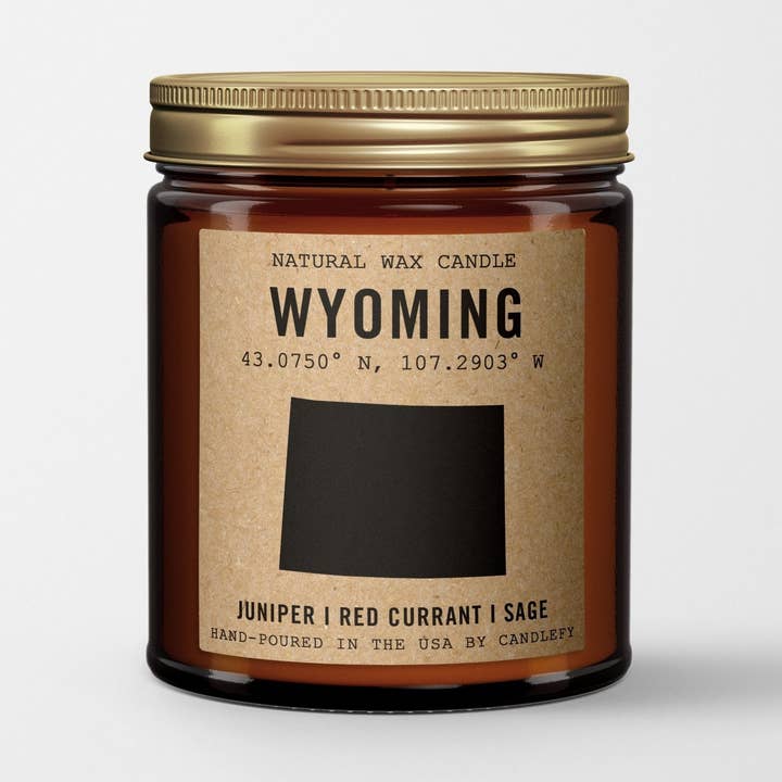 Wyoming Homestate stearinlys for engroshandel hos Candlefy