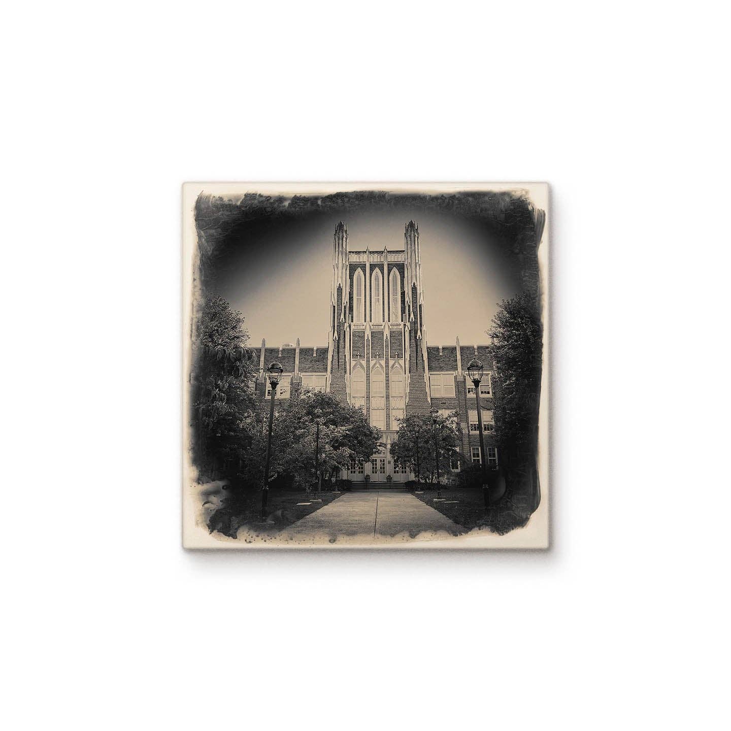 Cityscape Tiles - Wholesale Art Print - duPont Manuel High School0