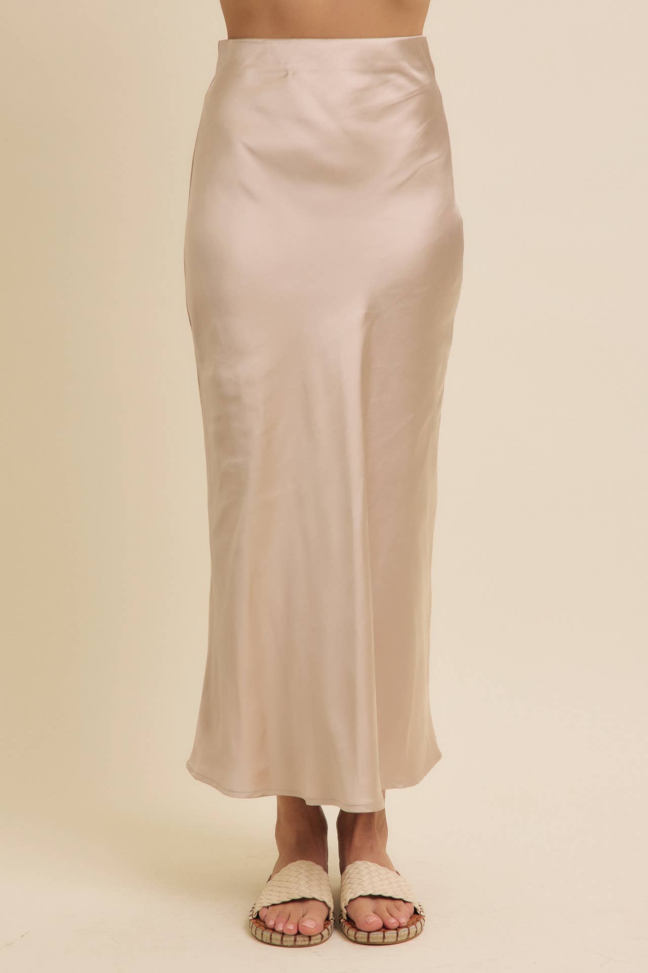 in february - Wholesale Skirt - Women's - HIGH QUALITY THICK SILKY SATIN BIAS CUT MAXI SKIRT8