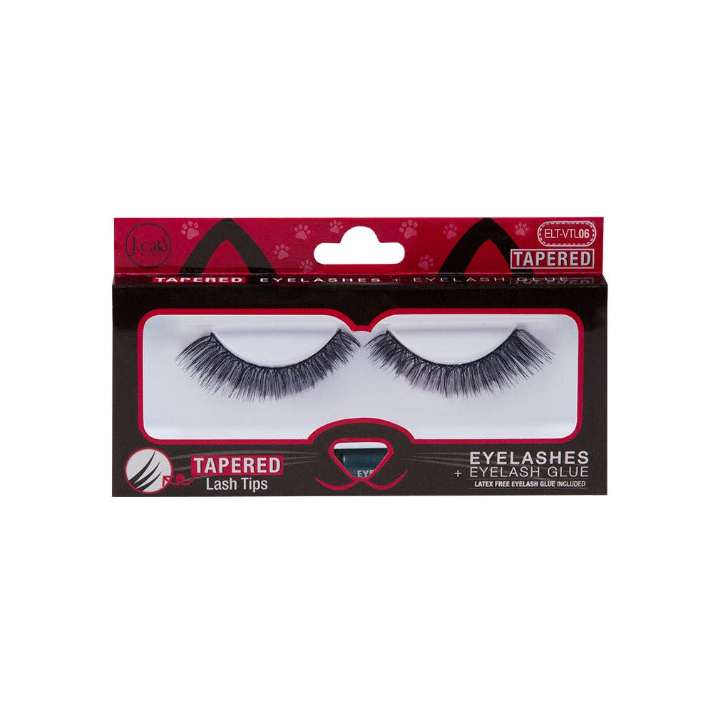 J.Cat Beauty - Wholesale False/Fake Eyelashes - Tapered Eyelashes + Eyelash Glue5