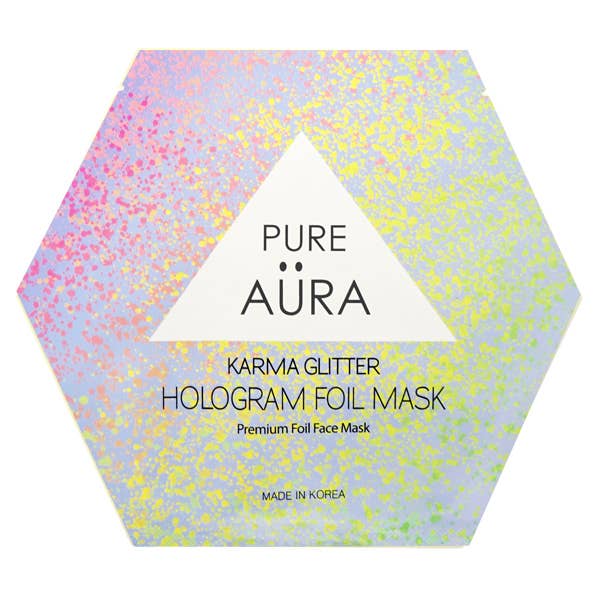 JOSSLYN by wall to wall - Wholesale Skincare Face Mask - LUXURY KARMA GLITTER FOIL FACIAL SHEET MASK2