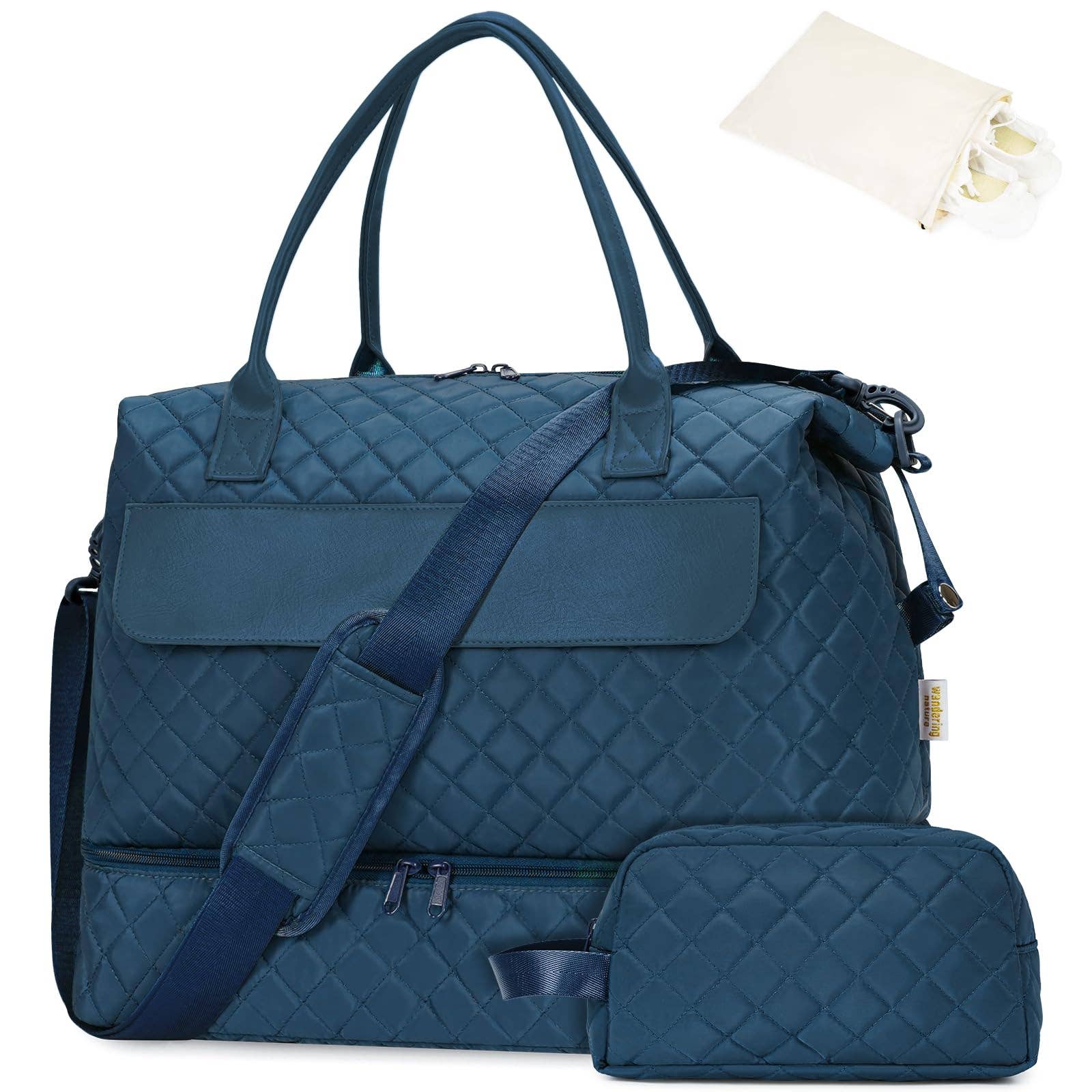 wandf – Engroshandel Stor rejse- og weekendtaske - Dame – Carry On Weekender-taske med skorum Rejsetaskesæt18