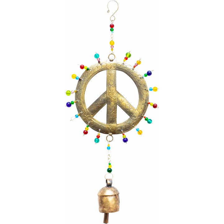A Peaceful & Colorful World/Beads & Bell for wholesale by Moksha Imports