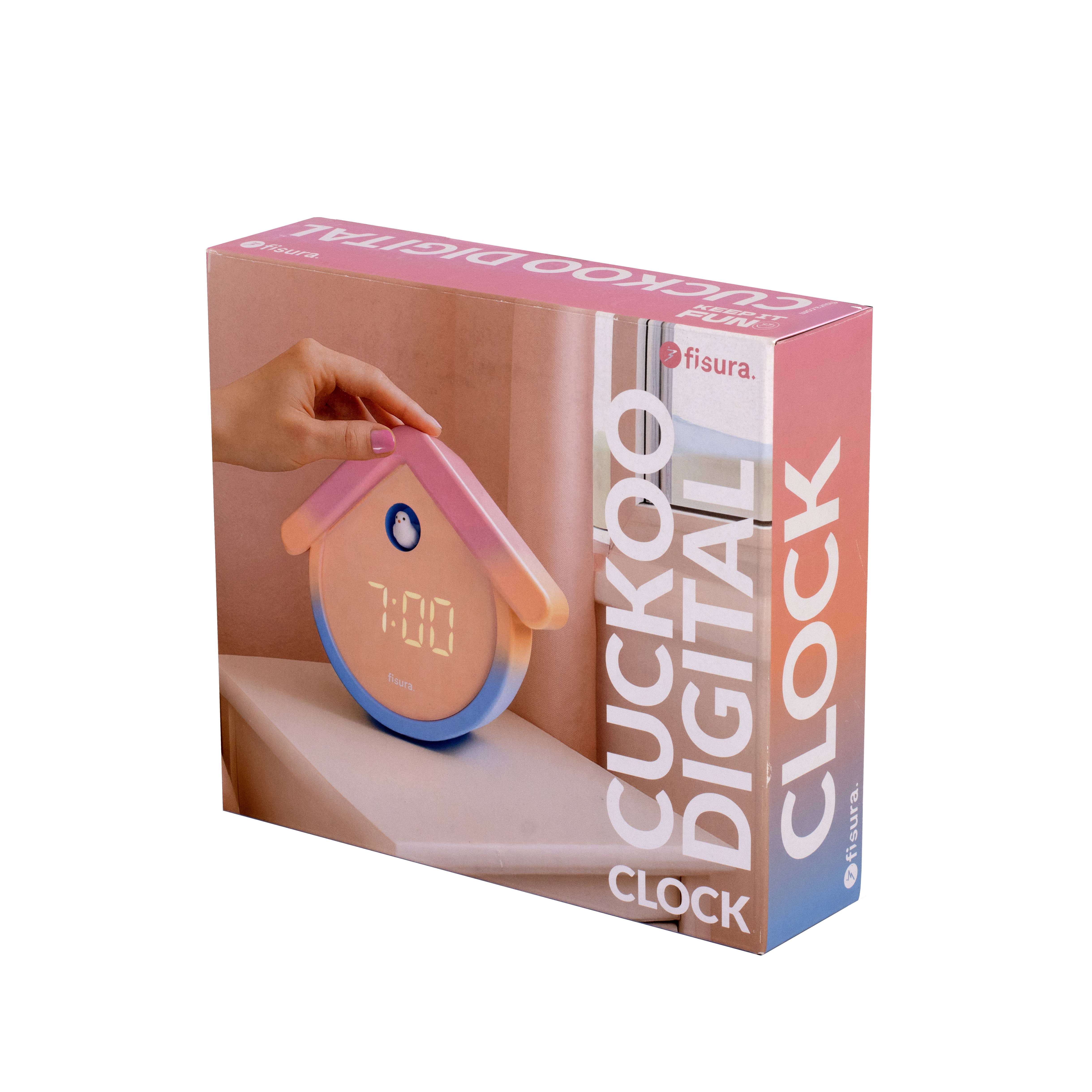 Fisura - Wholesale Alarm Clock - Gradient digital cuckoo clock3