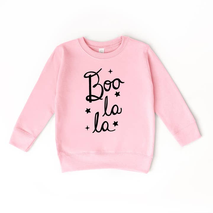 Benny & Ray Apparel - Wholesale Sweatshirt - Kids - Boo La La Boo Crew Hey Boo Halloween Kids Sweatshirt