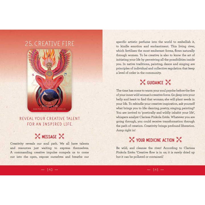 Simon & Schuster - Wholesale Tarot Cards - Medicine Woman Oracle by Catherine Maillard6