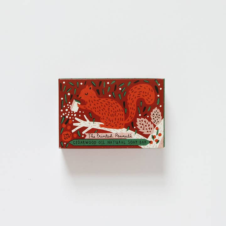 The Printed Peanut Soap Company - Wholesale Bar Soap - Cedarwood Soap Bar