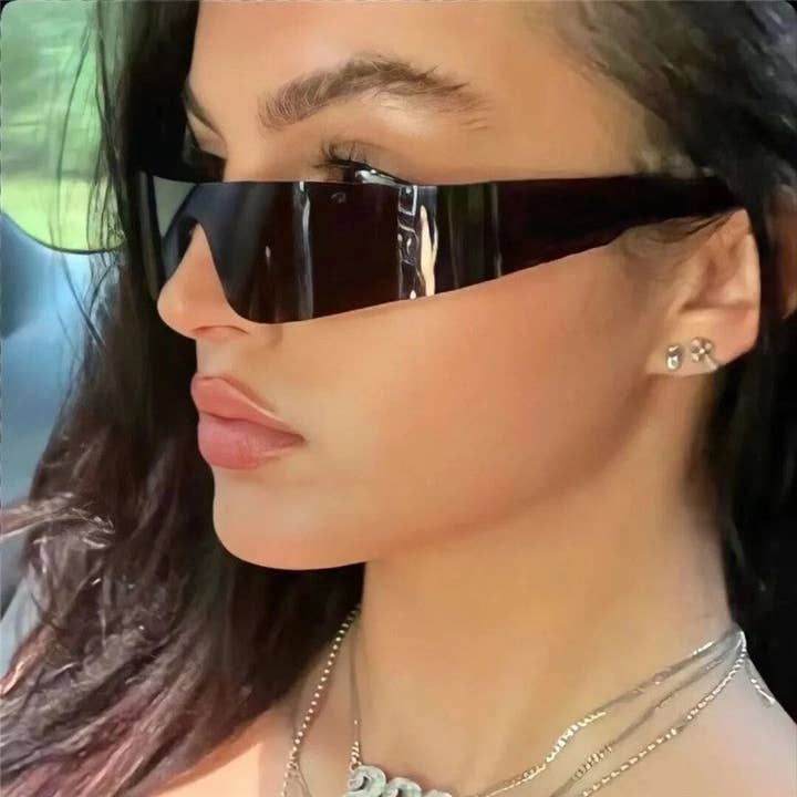 Mirazshoes WholeSale - Wholesale Sunglasses - Women's - Frameless Sport Sunglasses5