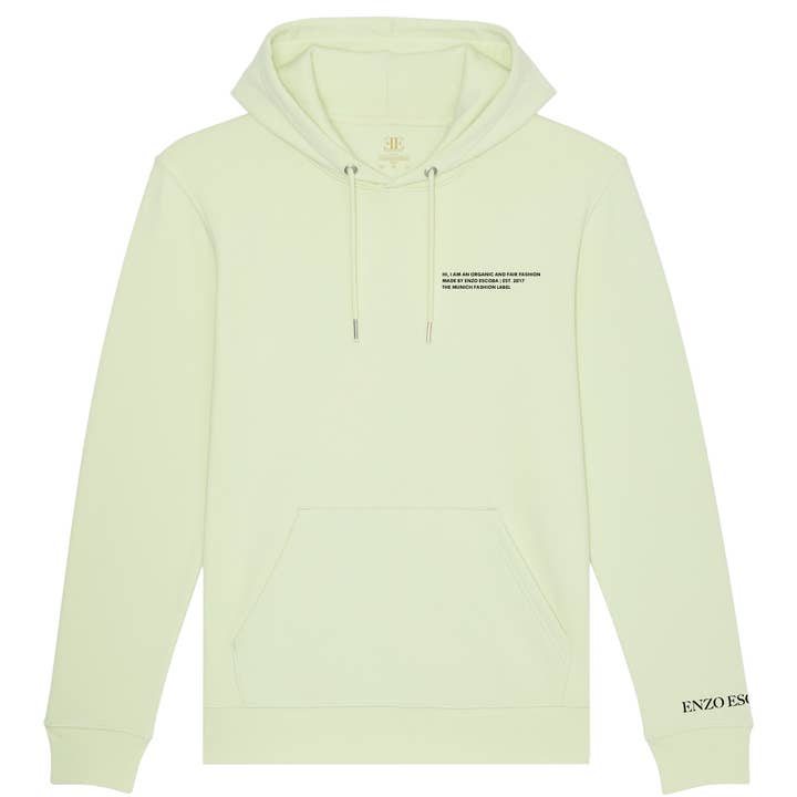 Herre Bio-Baumwoll hættetrøje „Mission“ for engroshandel hos Enzo Escoba | est. 2017
