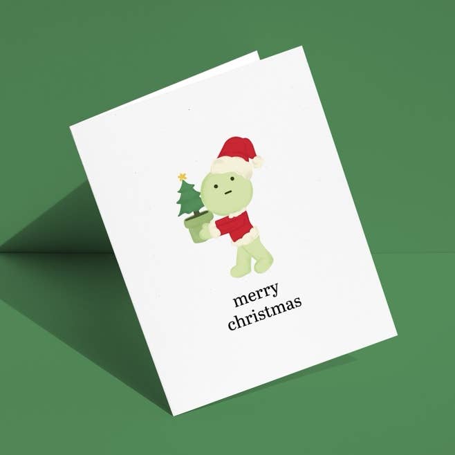 Tarjeta de Felicitación Navideña Smiski para venta al por mayor de Ninalem's Party