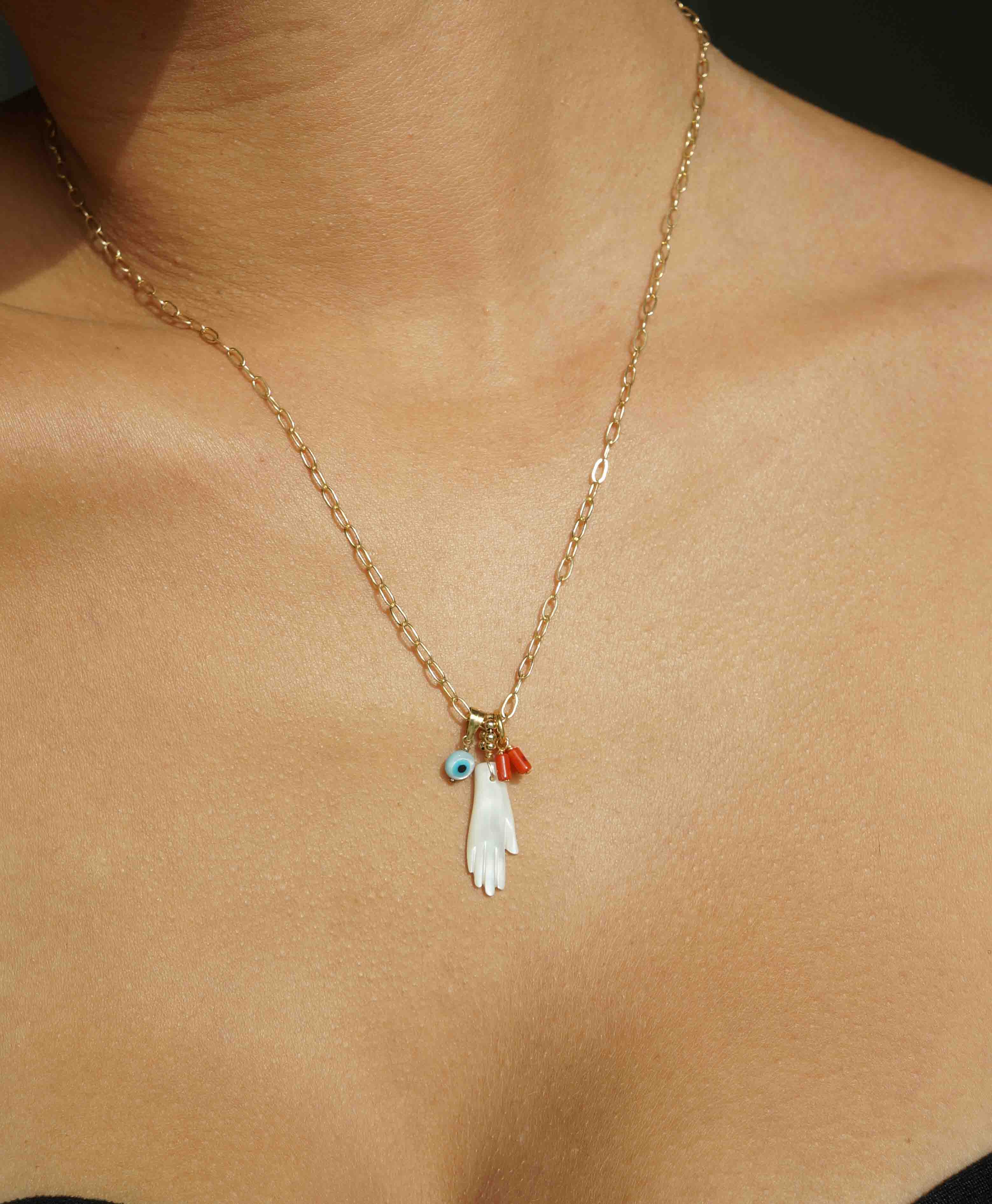 KOZAKH – Großhandel Kette mit Anhänger/Charm – Manola-Halsband3