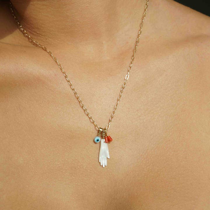 KOZAKH – Großhandel Kette mit Anhänger/Charm – Manola-Halsband3