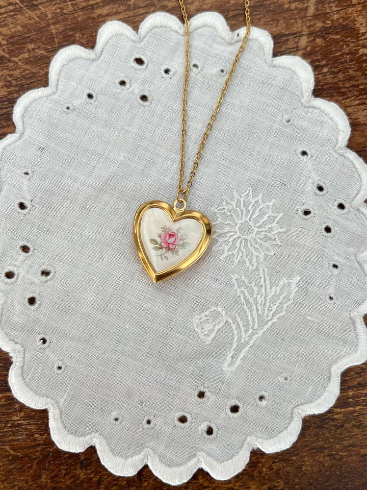 Pendentif cœur Babydoll rose for wholesale by M4ndylove