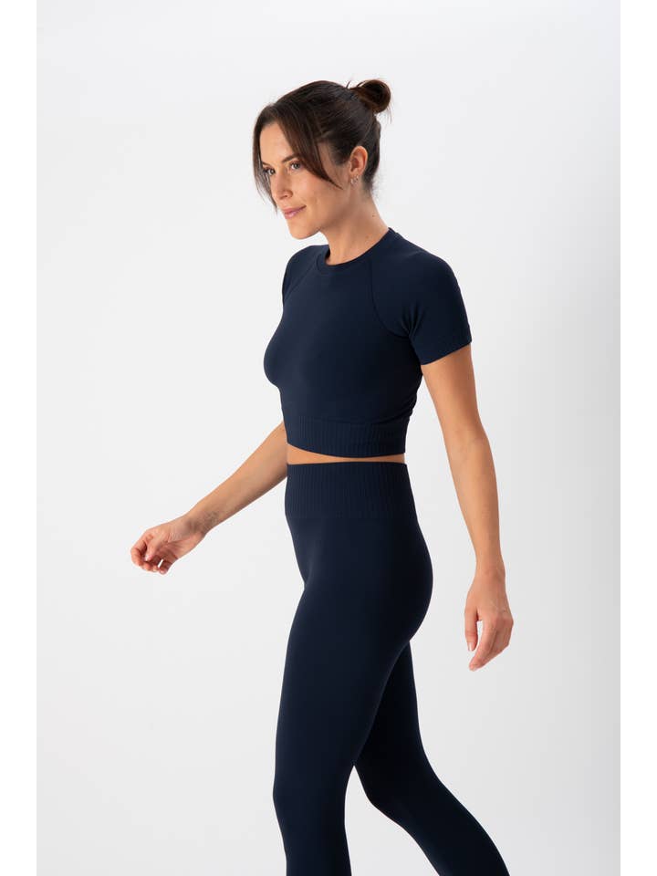 HEART and SOUL - Wholesale Activewear Set - Women's - Set Cross Donna Night Blue | Heart and Soul2