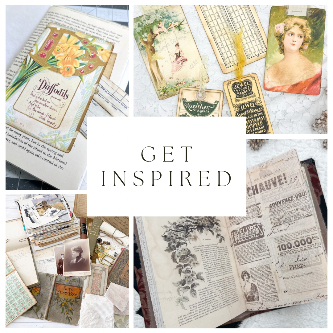 A House of Books - Wholesale Craft Supplies - Art Kit- Vintage Ephemera for Junk Journaling3