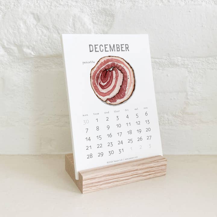Yeesan Loh - Wholesale Calendar - 2026 Calendars: Bacon10