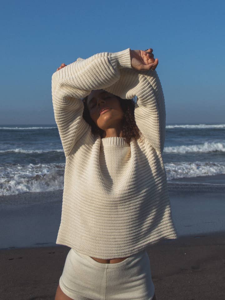 Esmé Crop-Strick (Bio-Baumwolle) für den Großhandel von Ami Chérie Design Studio