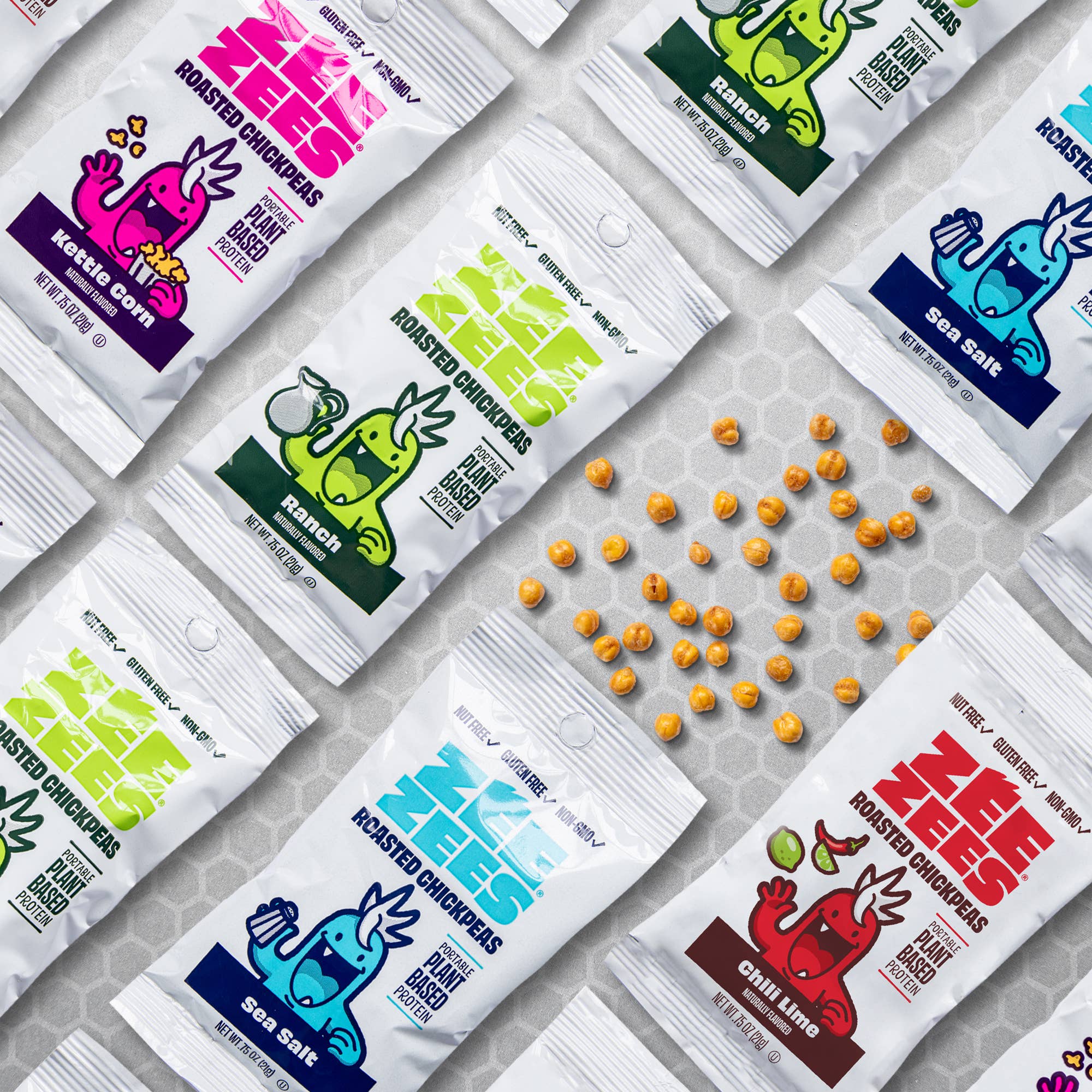 Zee Zees - Wholesale Puffed Snack - Zee Zees Roasted Chickpeas2