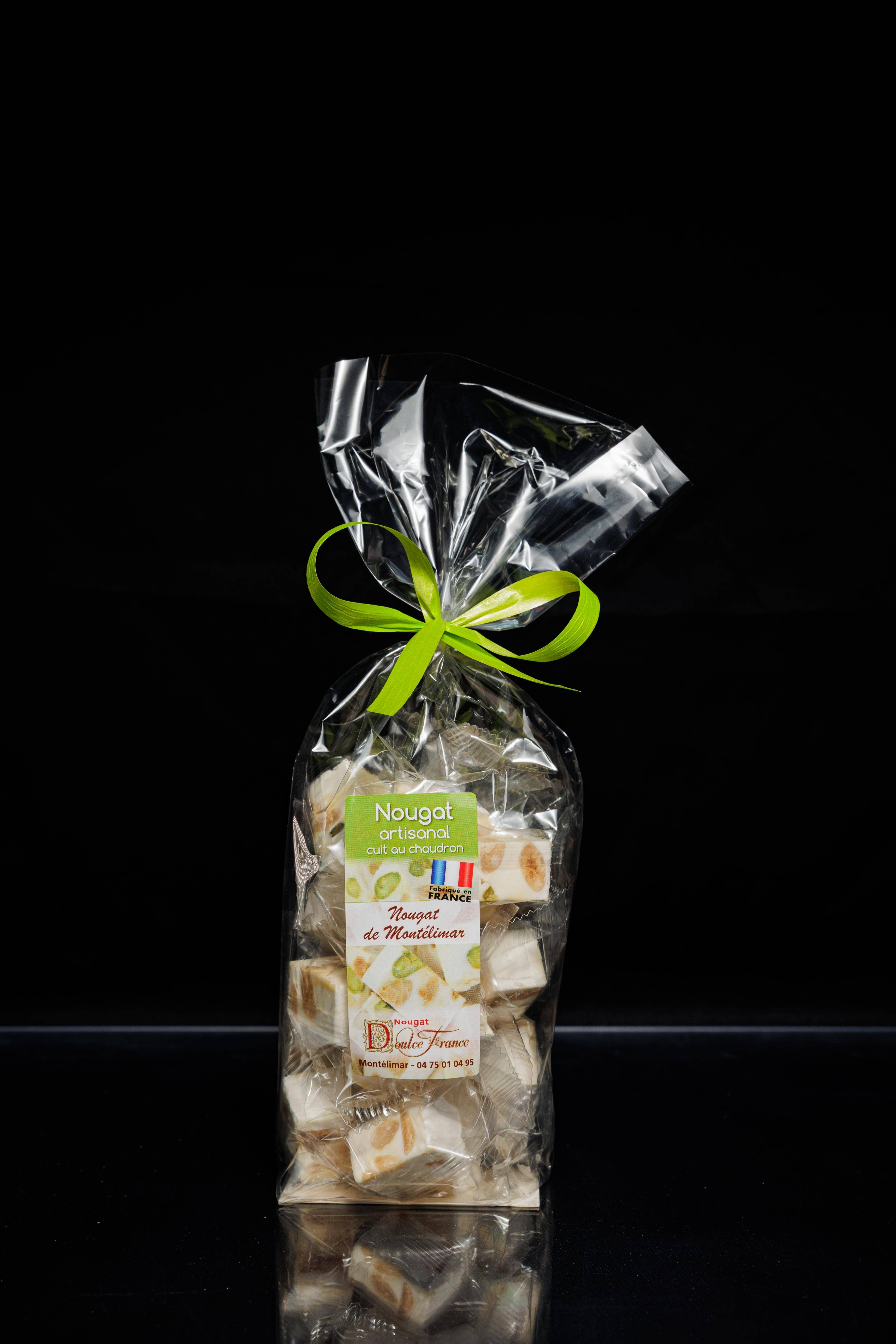 Doulce France - Wholesale Nougat - 100 G Bag of Soft Montelimar Nougat PGI1