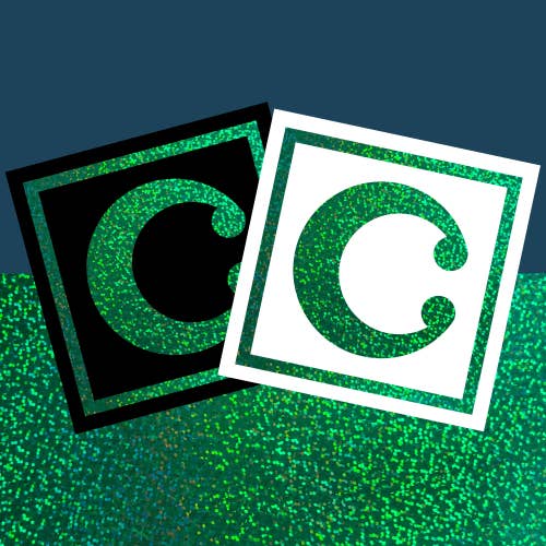 Crafty Cutter - Wholesale Craft supplies - Holographic HTV10