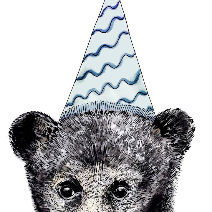 Fest Bjørn Giclée Print for engroshandel hos Max Made Me