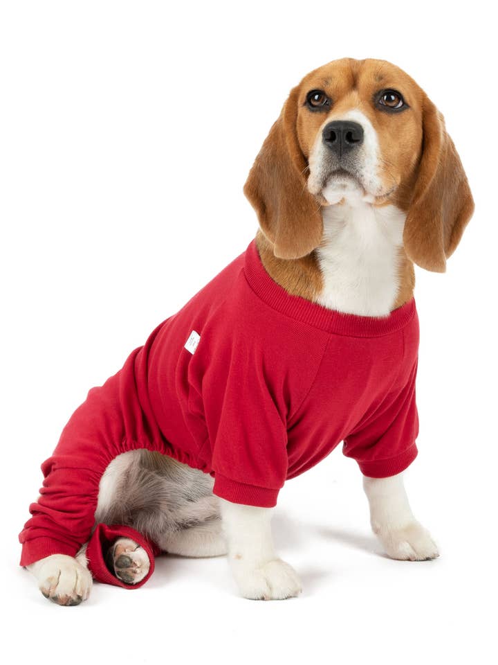 Dog Pajamas Cotton Solid Colors for wholesale by Leveret Pajamas