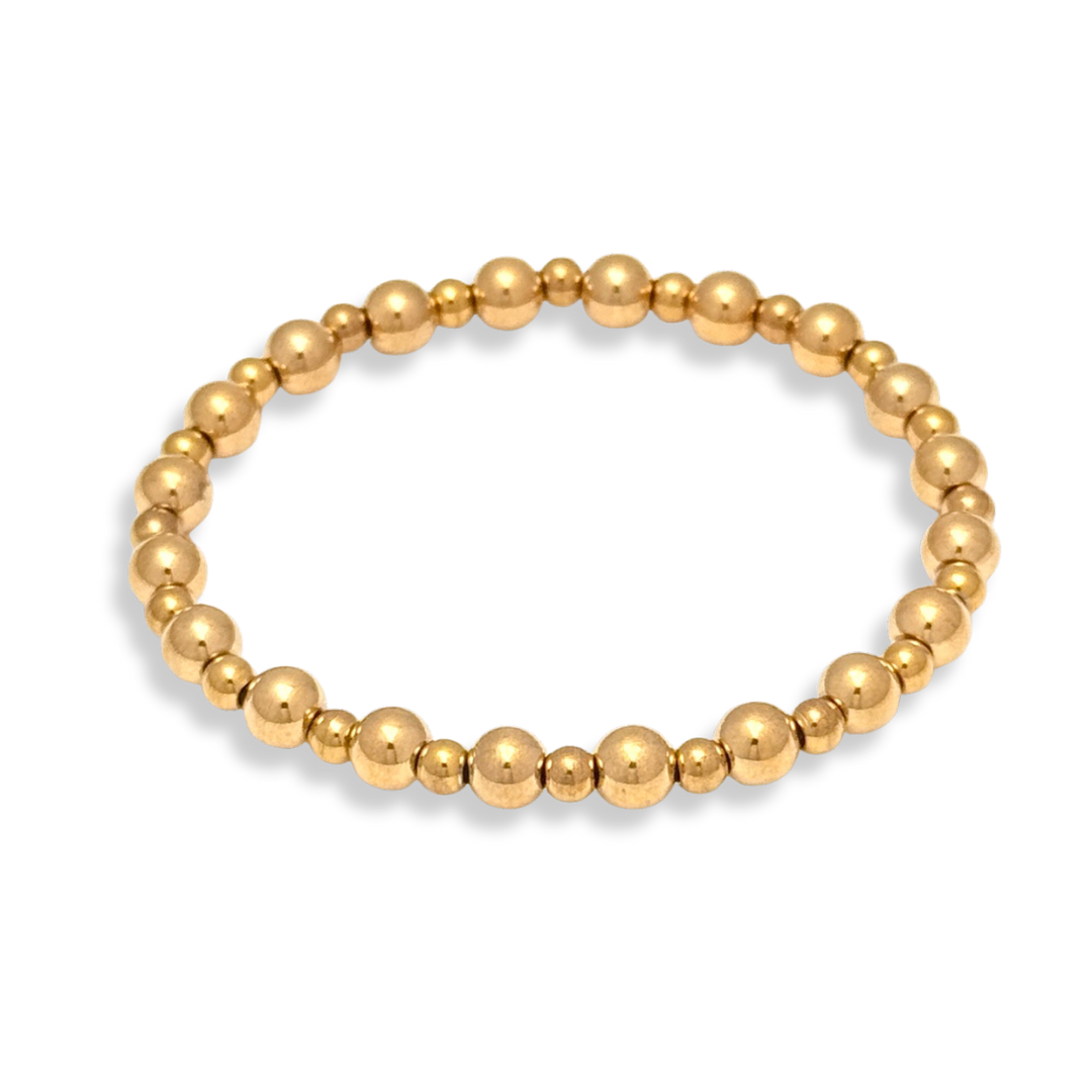 Savvy Bling - Vente Bracelet de perles - Bracelets en perles de perles et d'or étanches29