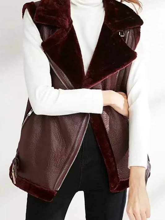 Fashion Combination - Venta al por mayor Chaleco de abrigo - Mujer - chaleco de piel10