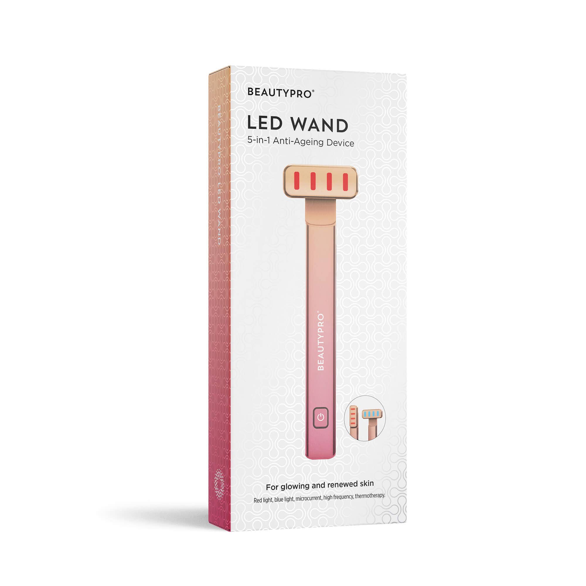BEAUTYPRO – wholesale Electronic skincare device – LED Wand - 5 in 1 Anti-Ageing Device0