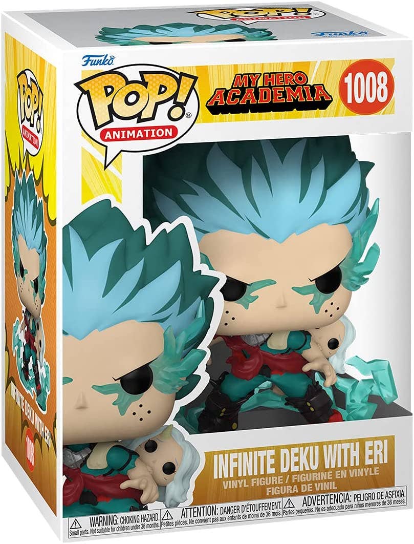 Fundom – Engroshandel Legetøjsfigurer - Børn – Funko Pop! Animation: My Hero Academia - Uendelig Deku med Eri1